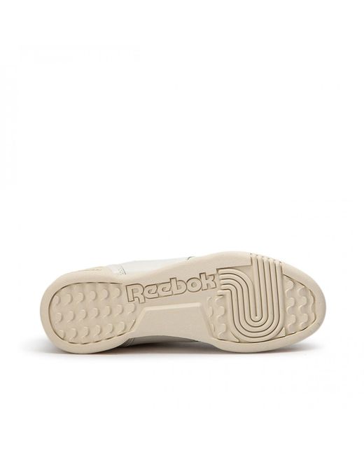 reebok workout beige