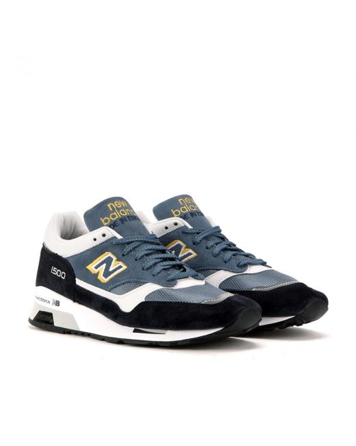 New Balance Leather M 1500 Nbw Made In England in Navy (Blue) for Men |  Lyst Canada
