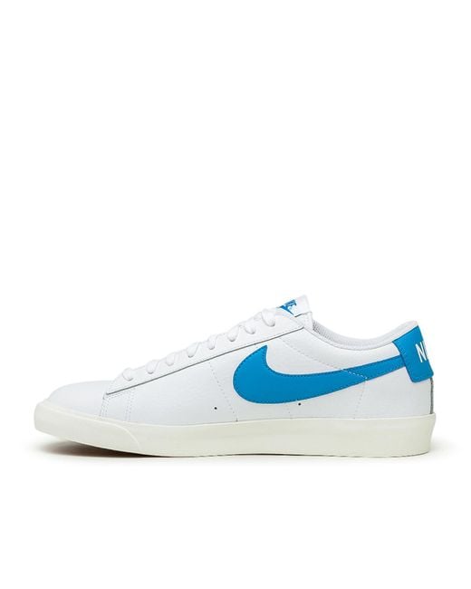 Nike Blazer Low Leather in White for Men - Lyst