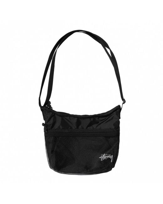 Stussy Light Weight Shoulder Bag in Black für Herren