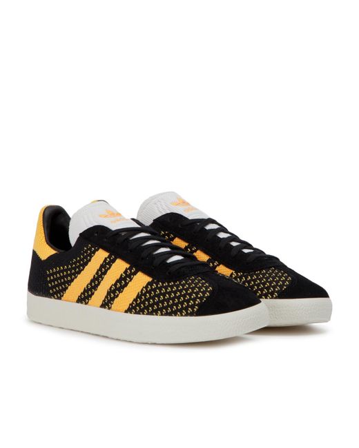 mens black gazelles