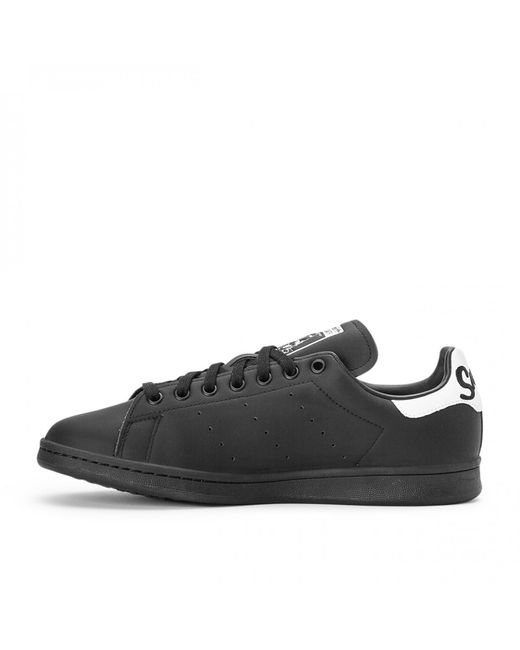 stan smith black leather