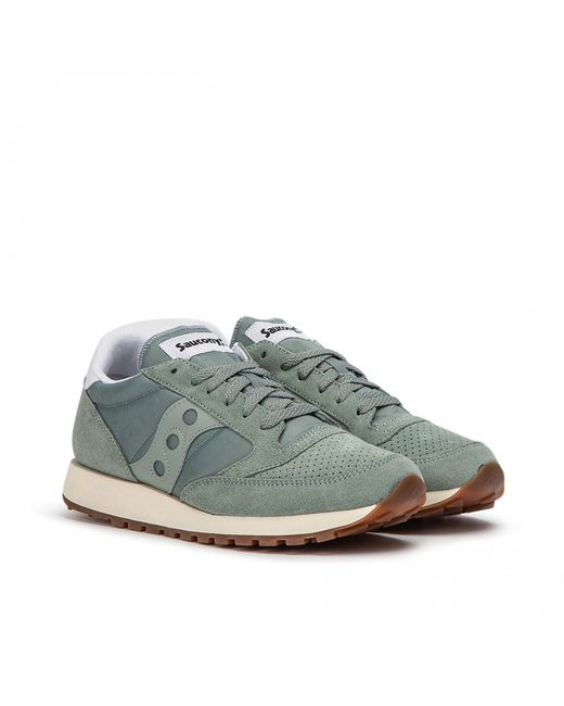 saucony jazz original vintage green