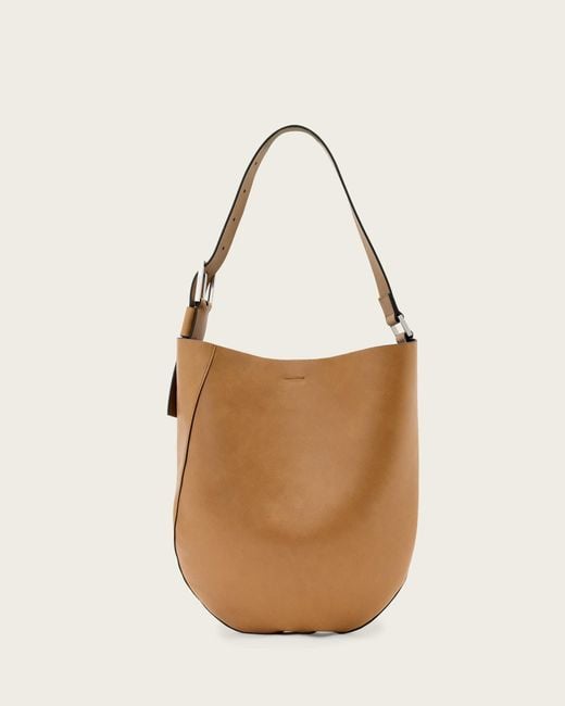 AllSaints Natural Allsaints Luna Hobo Shoulder Bag