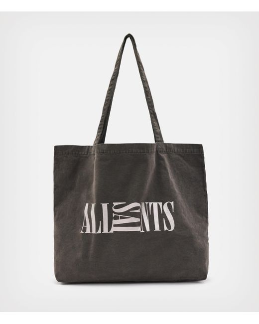 AllSaints Black Women's Oppose Shopper Tote Bag