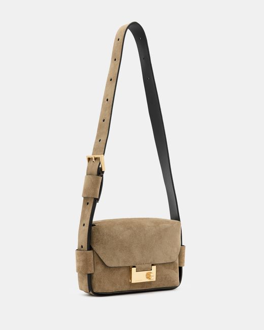 AllSaints Natural Frankie 3-in-1 Leather Bag,