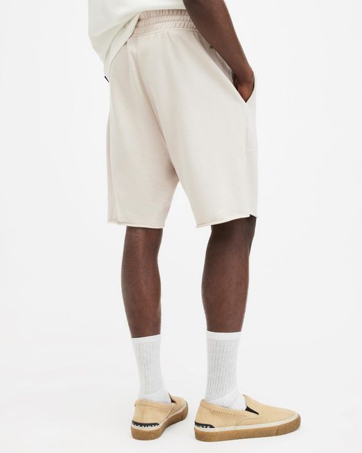 AllSaints Natural Helix Straight Fit Sweat Shorts, for men