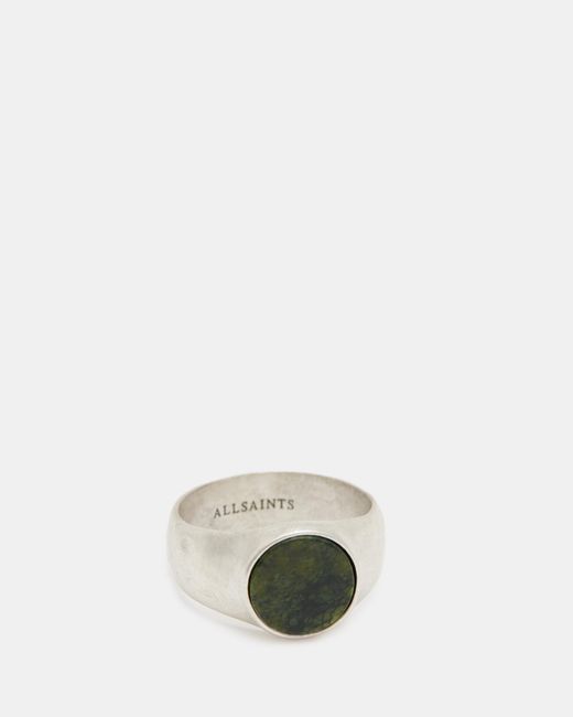 AllSaints Multicolor Ryker Sterling Silver Stone Ring, for men