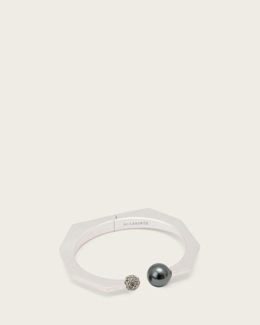 AllSaints Natural Ellie Hex Bracelet
