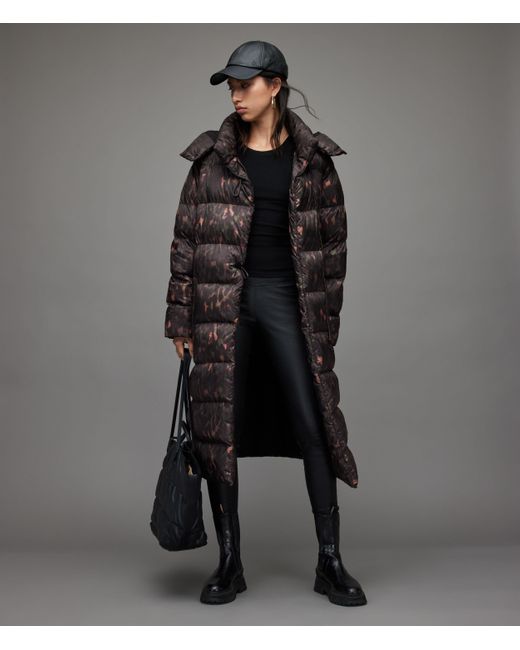 all saints leopard print coat TGS A.A