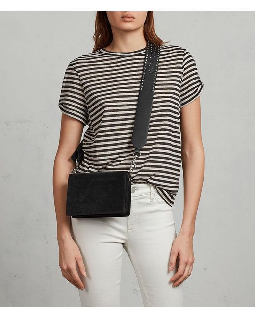 AllSaints Leather Billie Mini Crossbody 