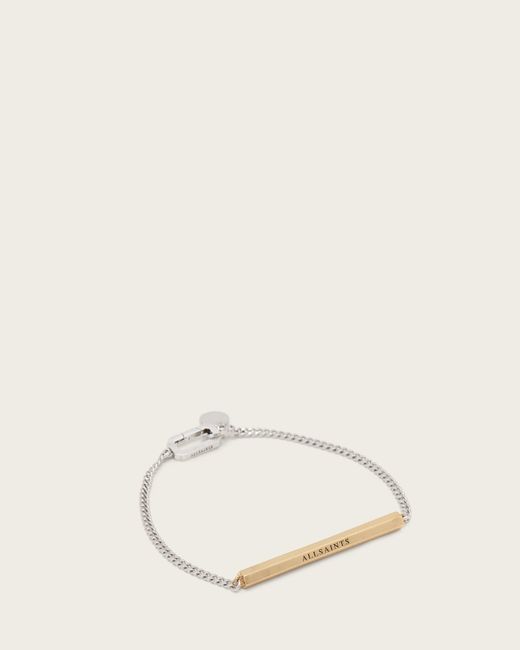 AllSaints Natural Maeve Chain Bracelet
