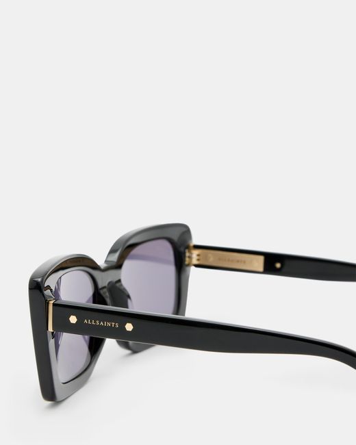 AllSaints Multicolor Marla Square Bevelled Sunglasses