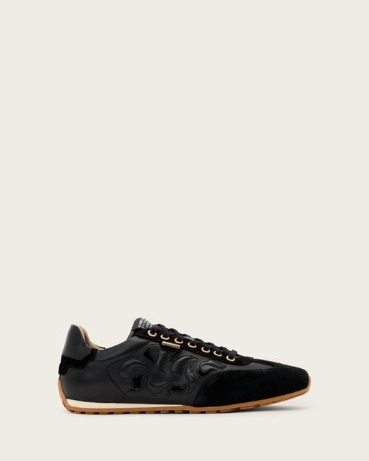 AllSaints White Liam Western Trainers