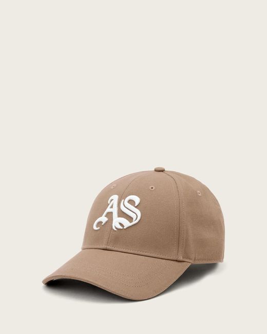 AllSaints Natural Gothic Baseball Cap for men