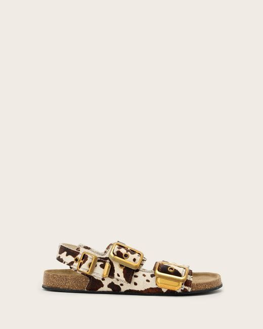 AllSaints Natural Allsaints Staffa Sandals