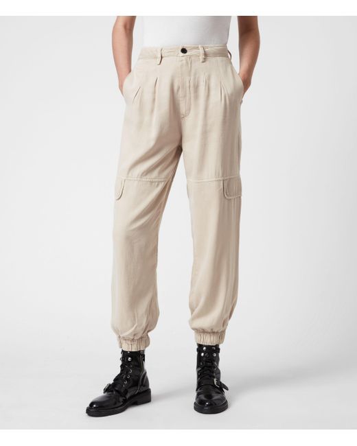 AllSaints Lira High-rise Pants | Lyst