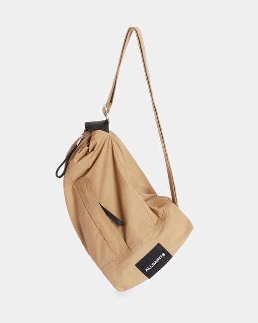 AllSaints Natural Hiro Sling Shoulder Bag for men