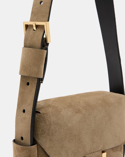 AllSaints Natural Frankie 3-in-1 Leather Bag,
