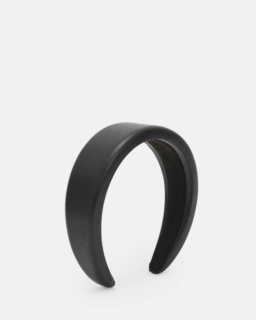 AllSaints Black Lea Headband