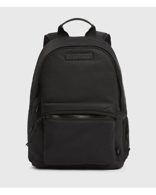 AllSaints Black Arena Backpack for men