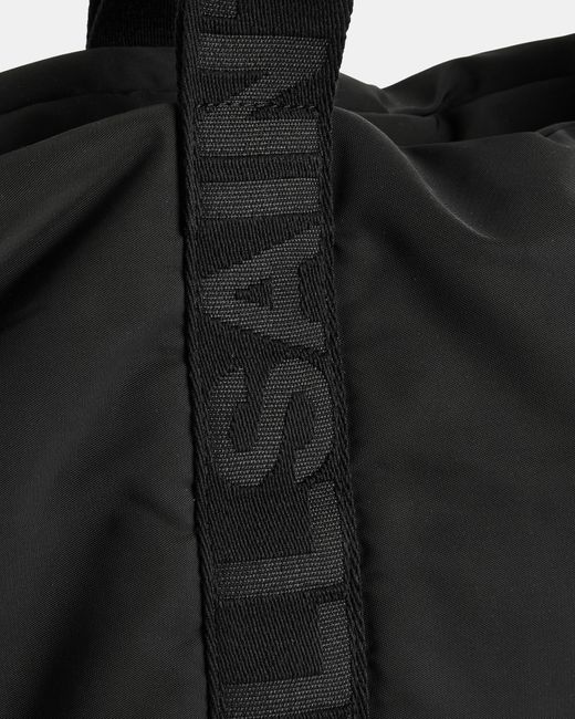 AllSaints Black Esme Recycled Tote Bag