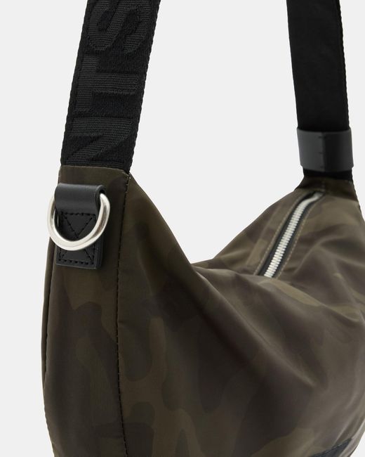 AllSaints White Koy Recycled Crossbody Bag for men