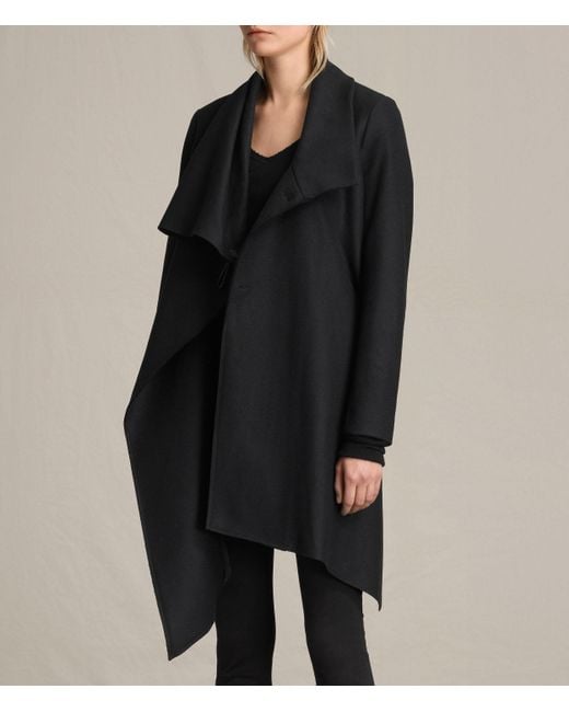 all saints wrap coat