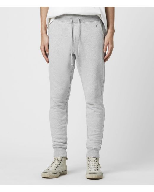 AllSaints Men's Cotton Slim Fit Raven Cuffed Sweatpants in Grey (Gray) for  Men - Lyst