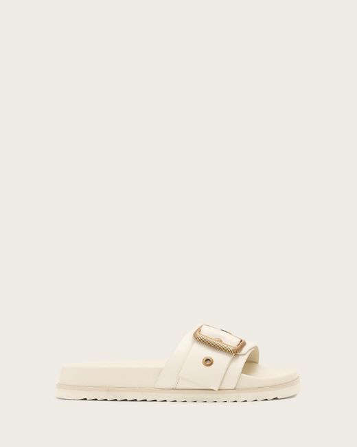 AllSaints Natural Leather Ellie Western Leather Sandals, /Us 6/Eu 36