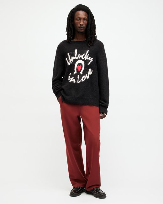 All saints clearance oversized jumper mens