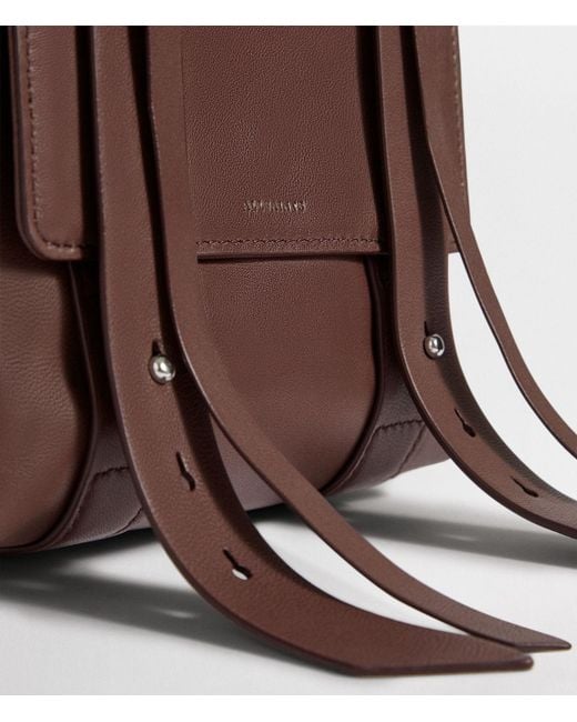 Fin leather backpack hot sale allsaints