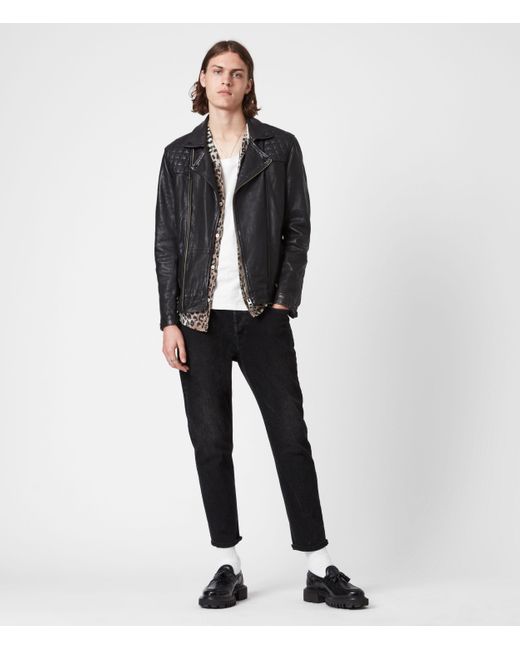 leather jacket xs mens