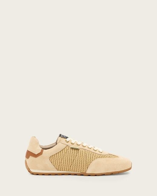 AllSaints Natural Allsaints Liam Low Top Trainers