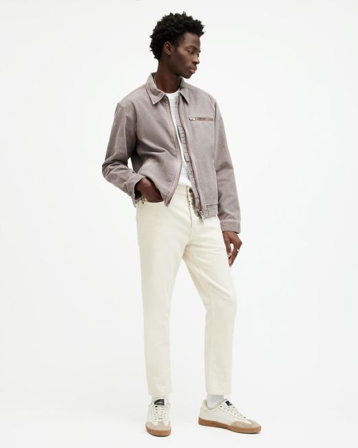 AllSaints Multicolor Kippax Corduroy Workwear Jacket for men