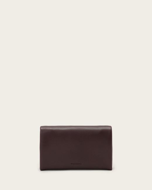 AllSaints Natural Harluna Leather Wallet