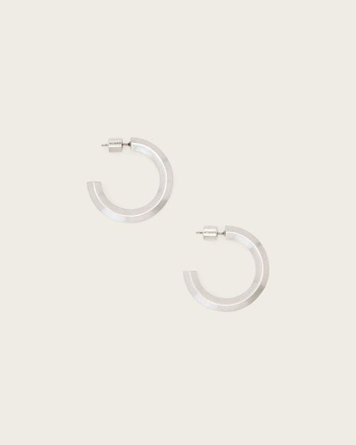 AllSaints Natural Maeve Large Post Back Earrings