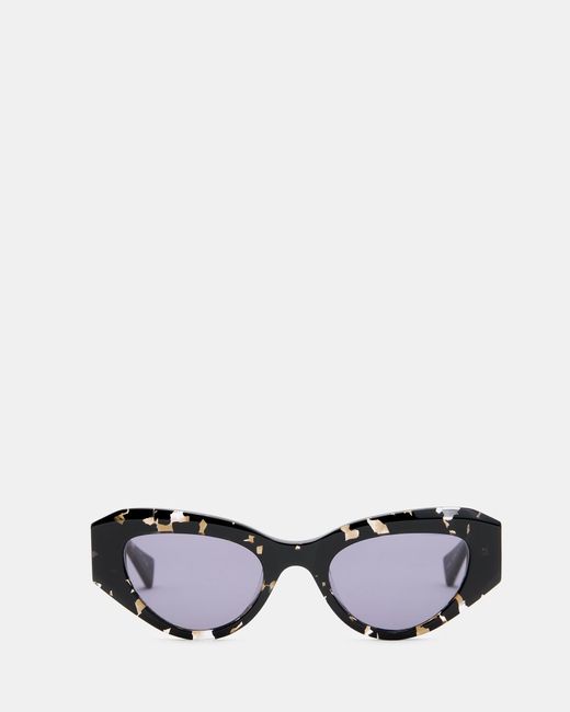 AllSaints Multicolor Calypso Bevelled Cat Eye Sunglasses,