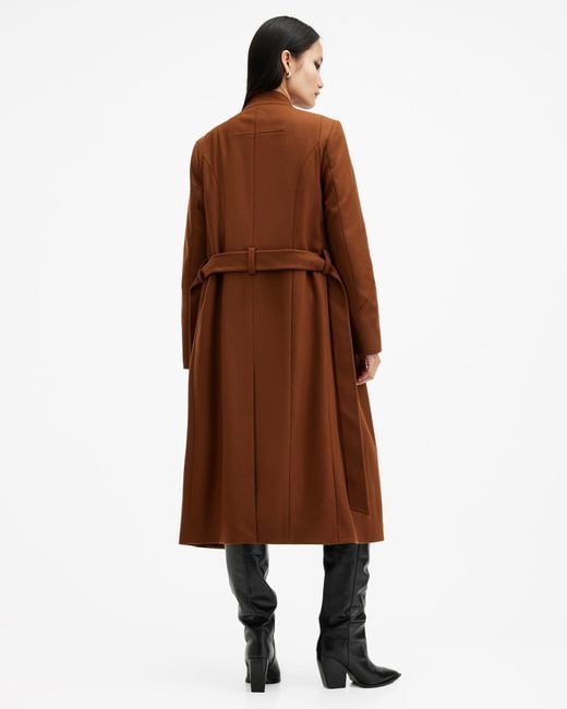 All saints wrap coat online