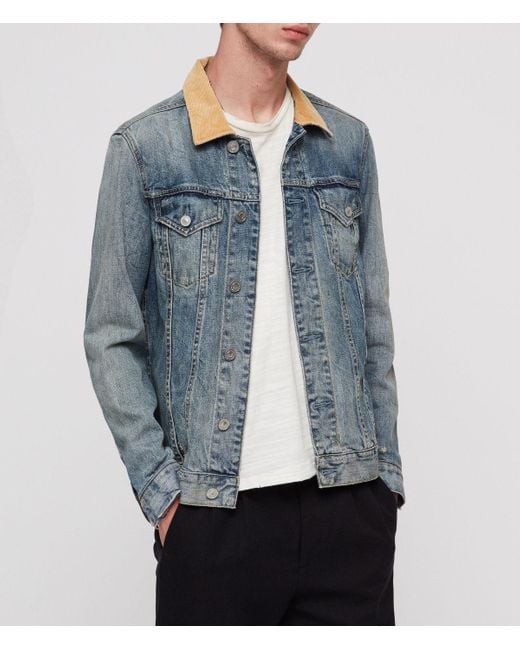Allsaints dexter denim jacket hot sale