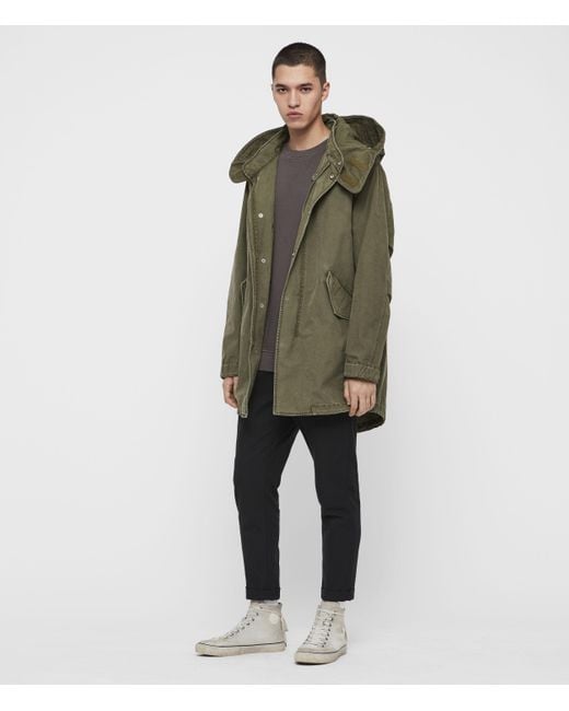 All saints parka top coat