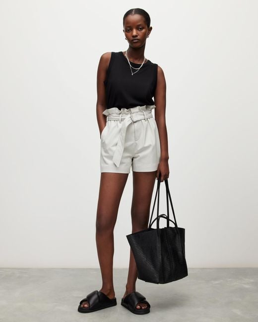 Bassike paper bag shorts hotsell