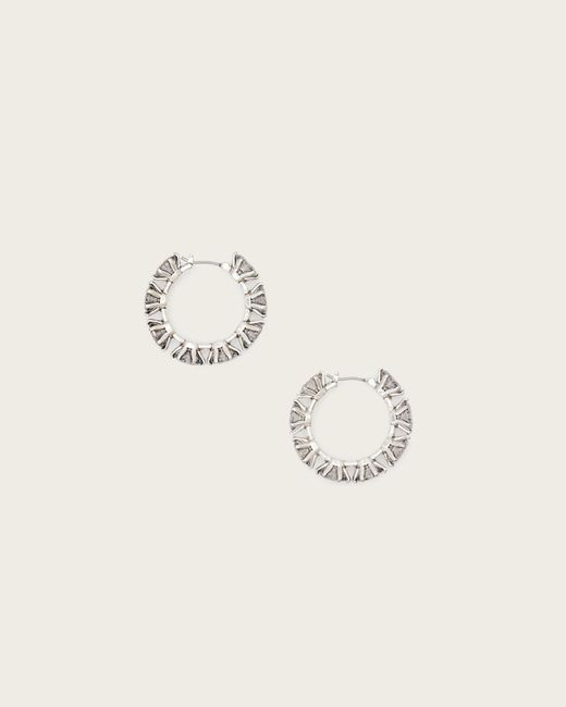 AllSaints Natural Mabel Hoop Earrings