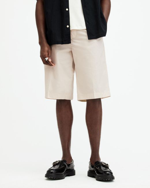 AllSaints Multicolor Mars Lightweight Straight Fit Shorts for men