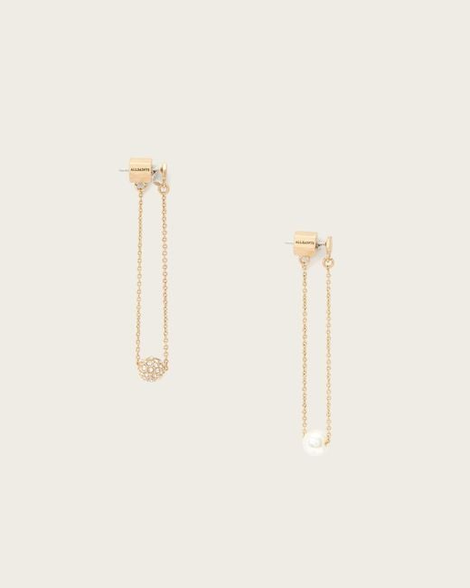AllSaints Natural Ellie Loop Earrings