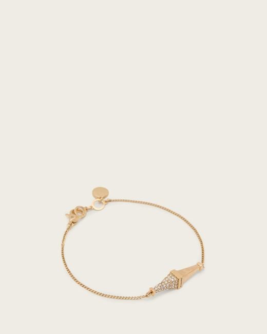 AllSaints Natural Laio Pave Bracelet