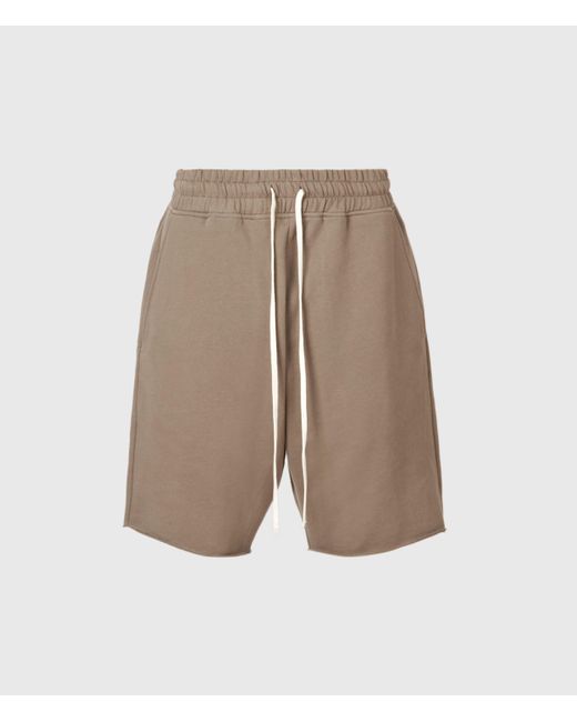 AllSaints Cotton Helix Sweat Shorts in 