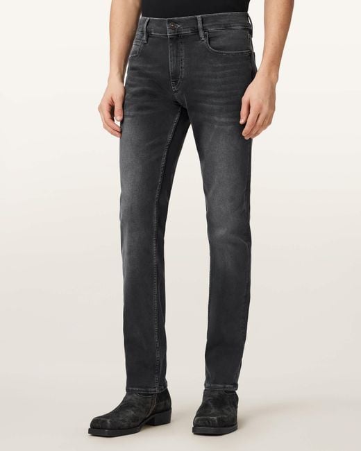 AllSaints Blue Cotton Sid Denim Ultra Jeans, /L30 for men
