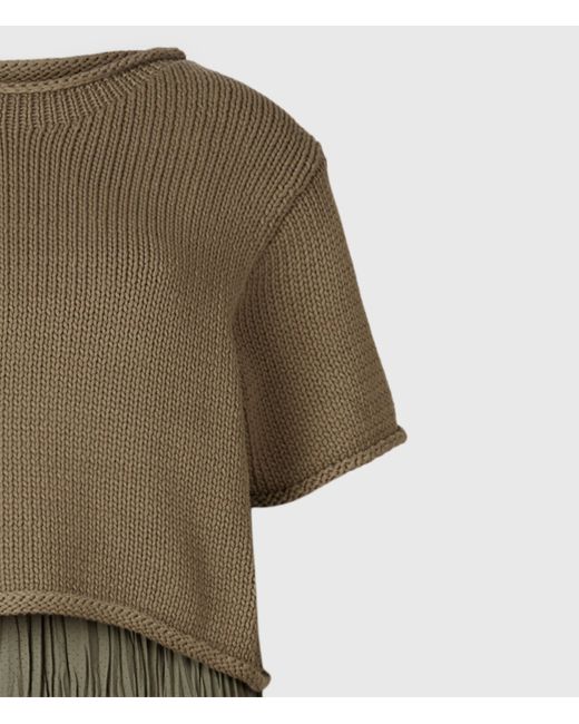 allsaints laze 2 in 1 dress