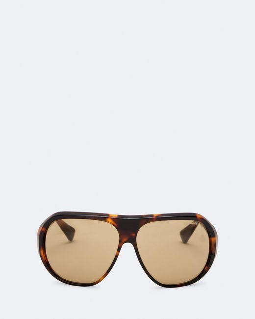 AllSaints Natural Emrys Aviator Sunglasses for men